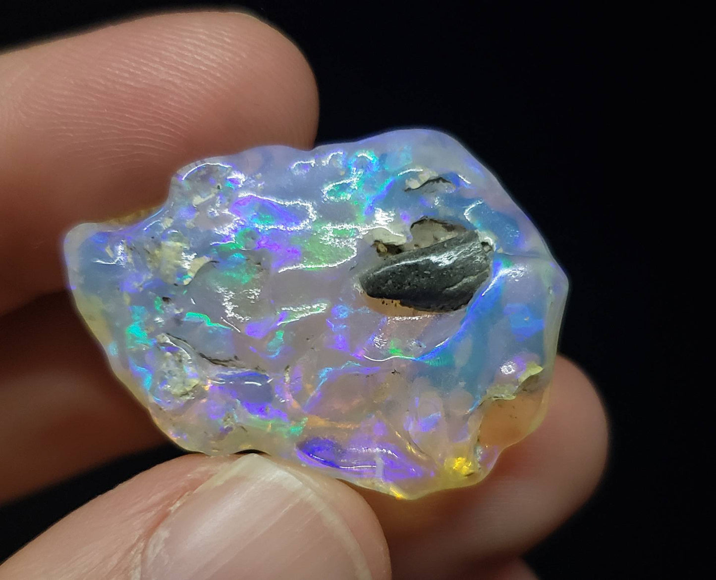 Crystal Opal Carving - 28.5 Carat #1621