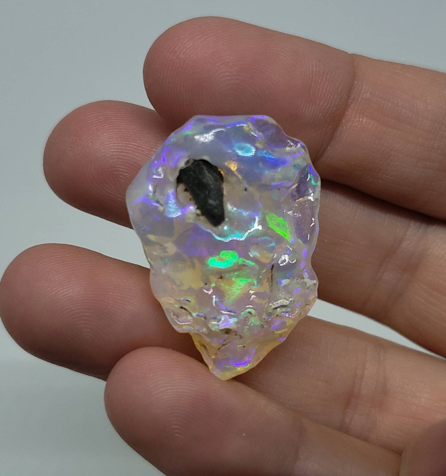 Crystal Opal Carving - 28.5 Carat #1621
