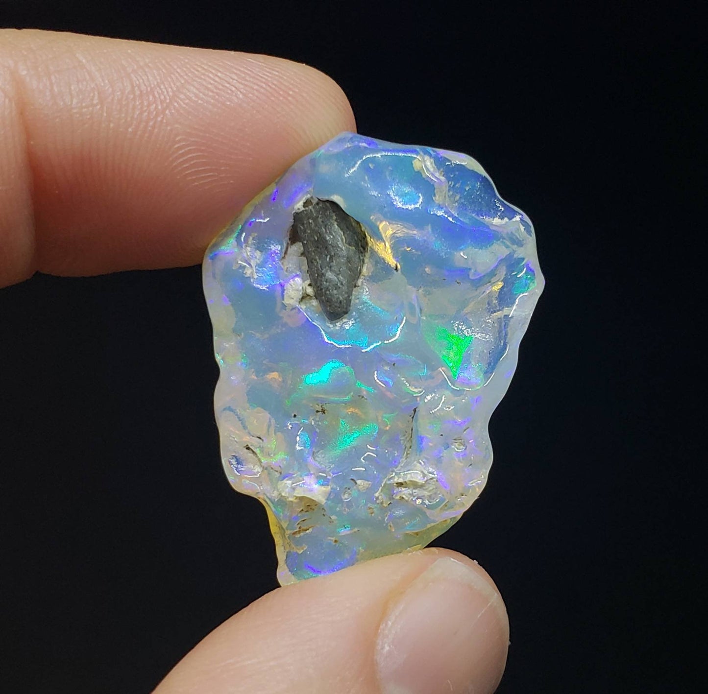 Crystal Opal Carving - 28.5 Carat #1621