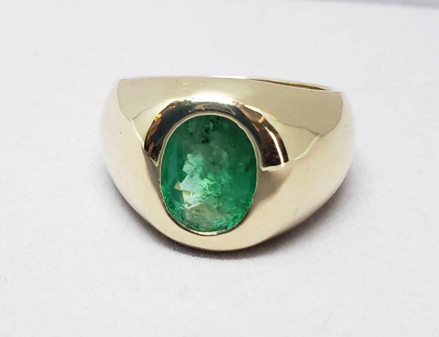 Emerald Ring - 14k Gold #1625