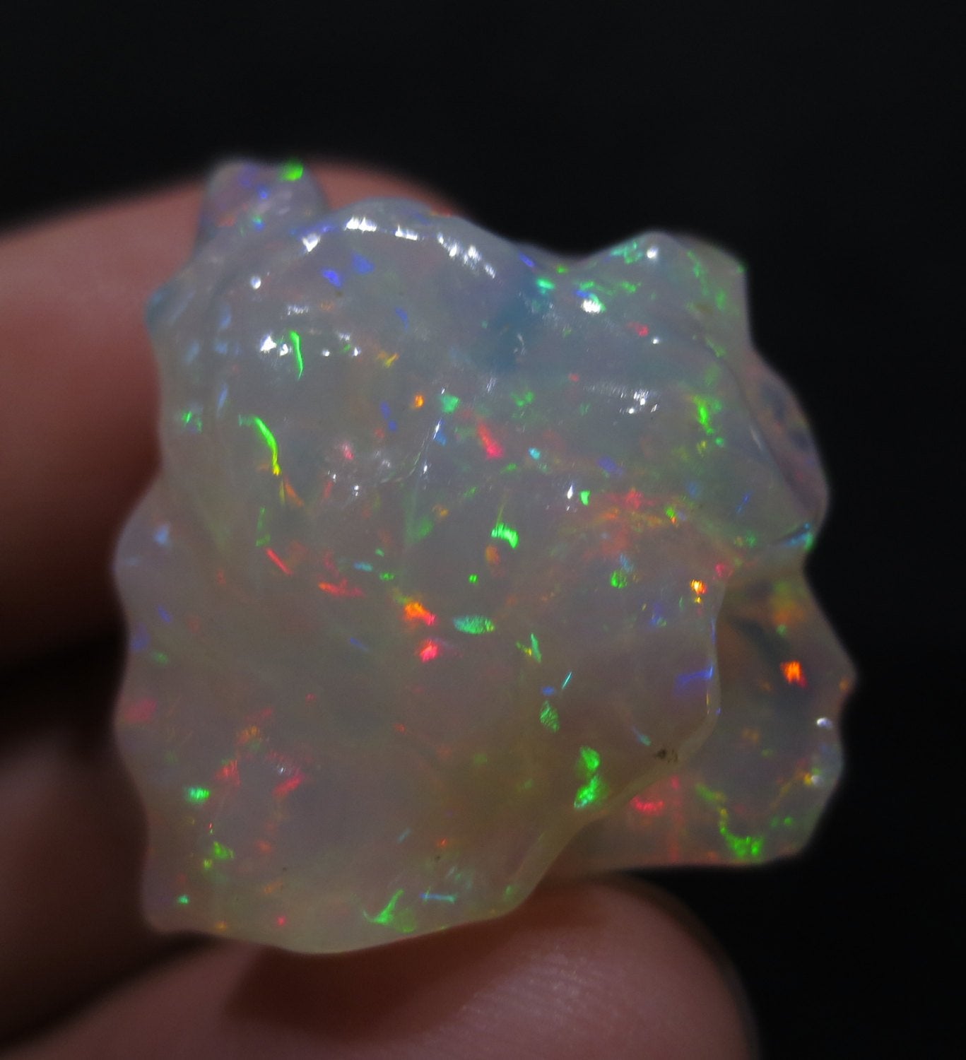 Hand Carved Opal #611