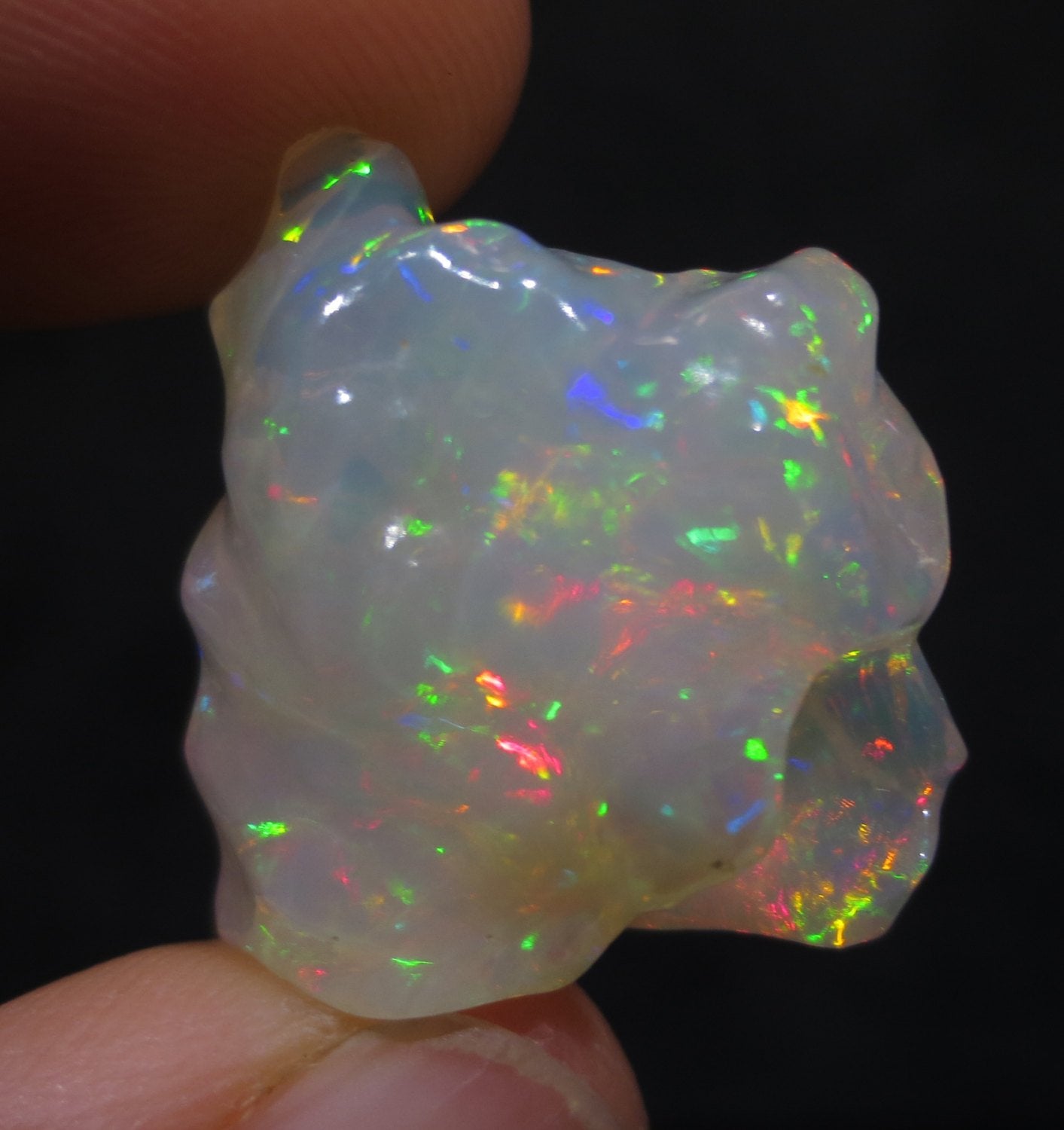 Hand Carved Opal #611