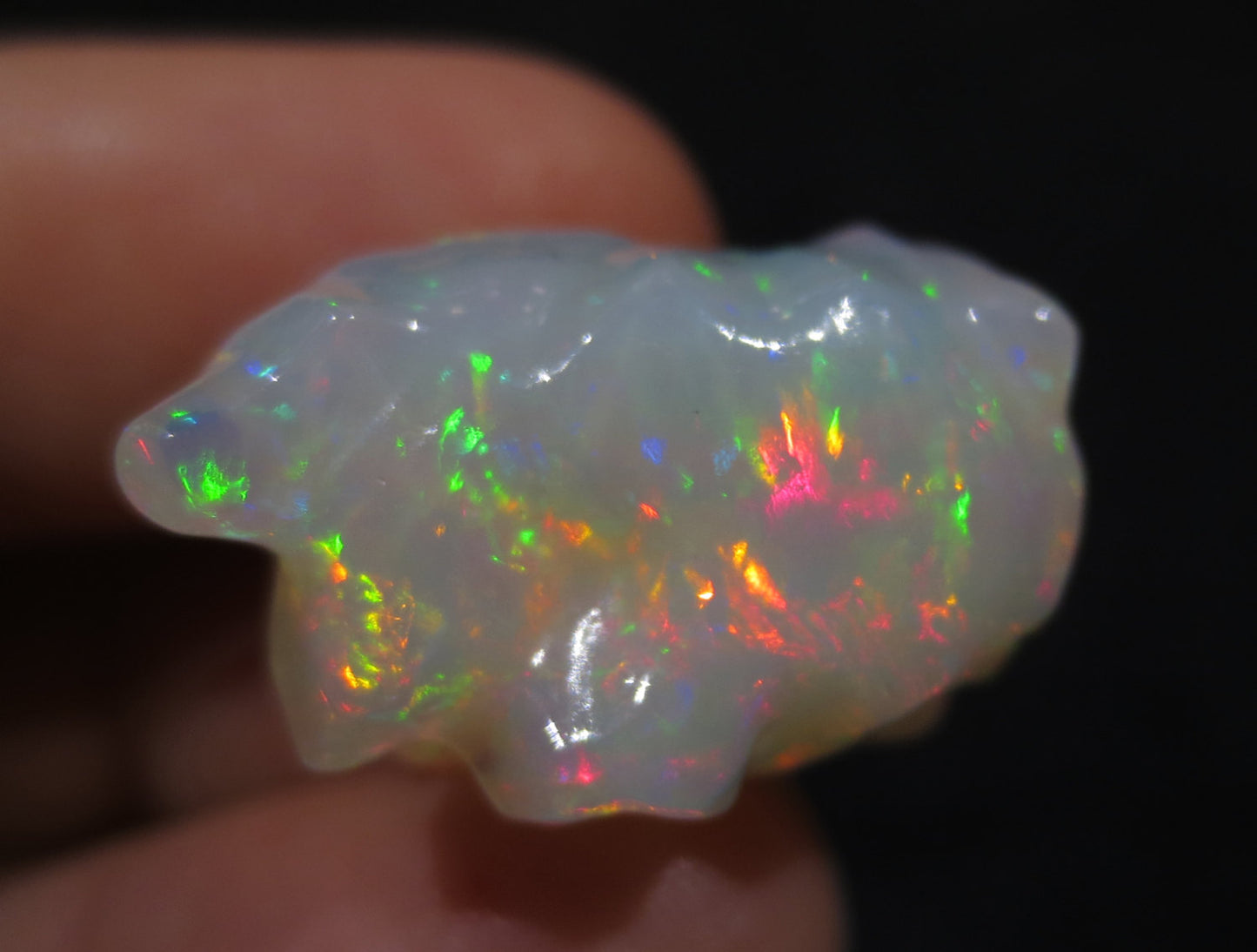 Hand Carved Opal #611