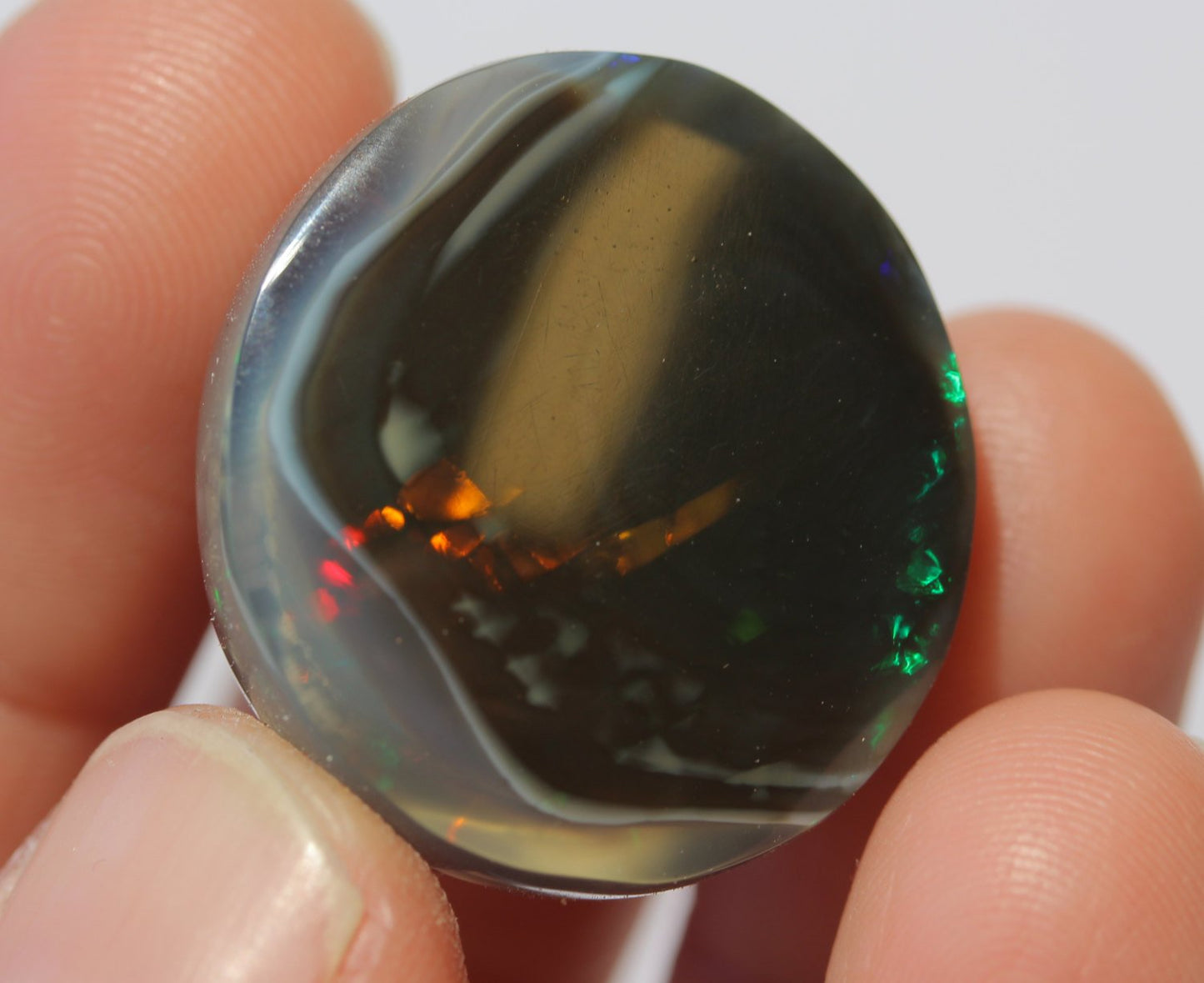 Large Black Opal - 47.5 Beautiful Cut #1365