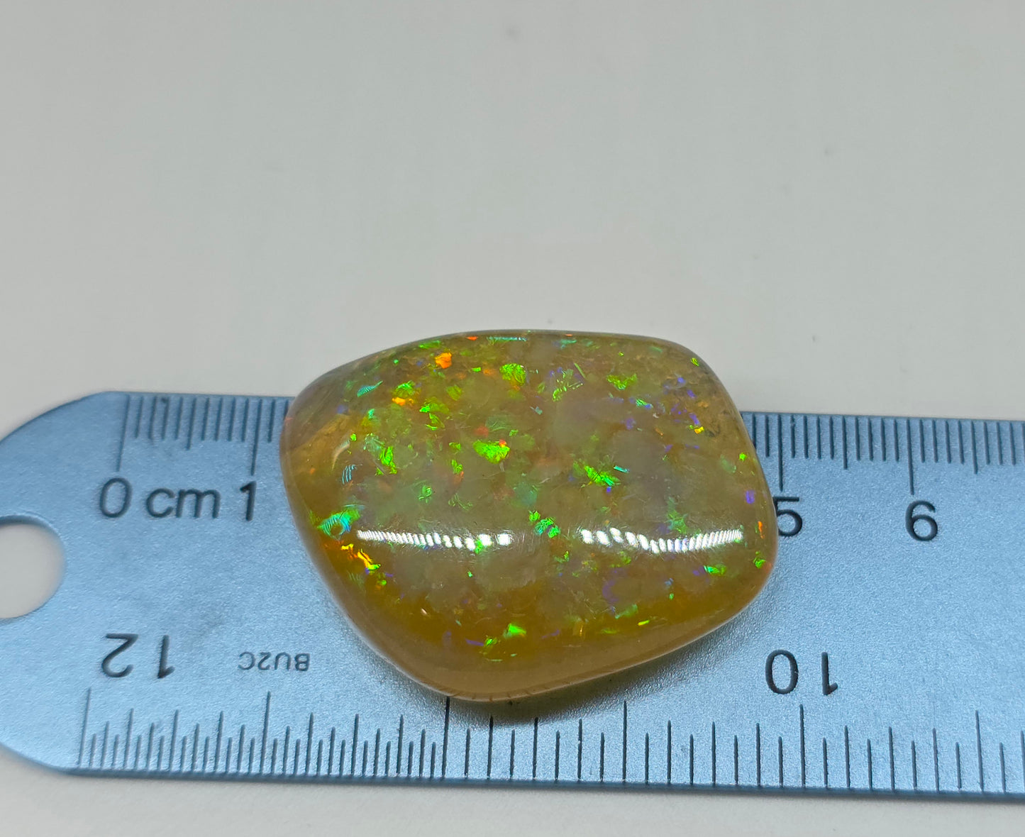 Ethiopian Polished Opal Specimen 72 Carat Gemstone #625