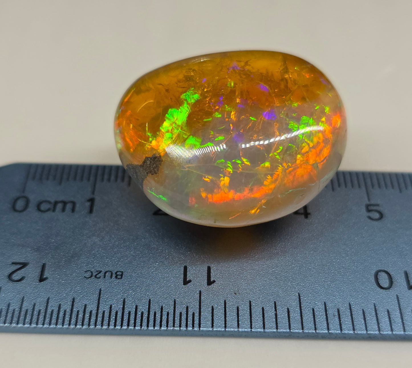 Ethiopian Polished Opal Specimen 77 Carat Gemstone #630