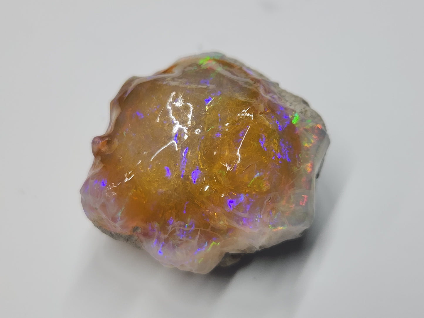 Natural Ethiopian Carved & Polished Opal Specimen #500