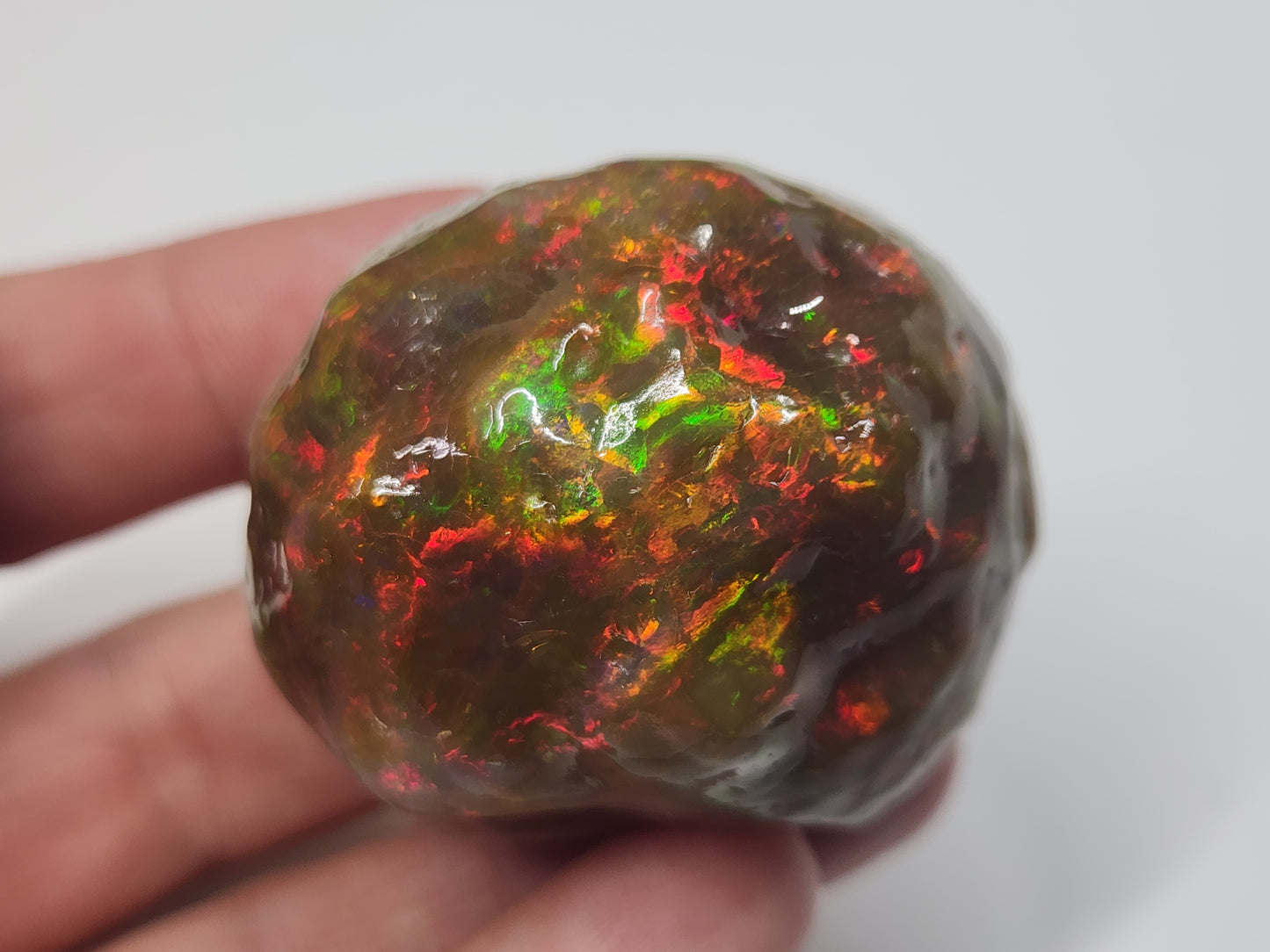 Natural Ethiopian Carved & Polished Opal Specimen #499