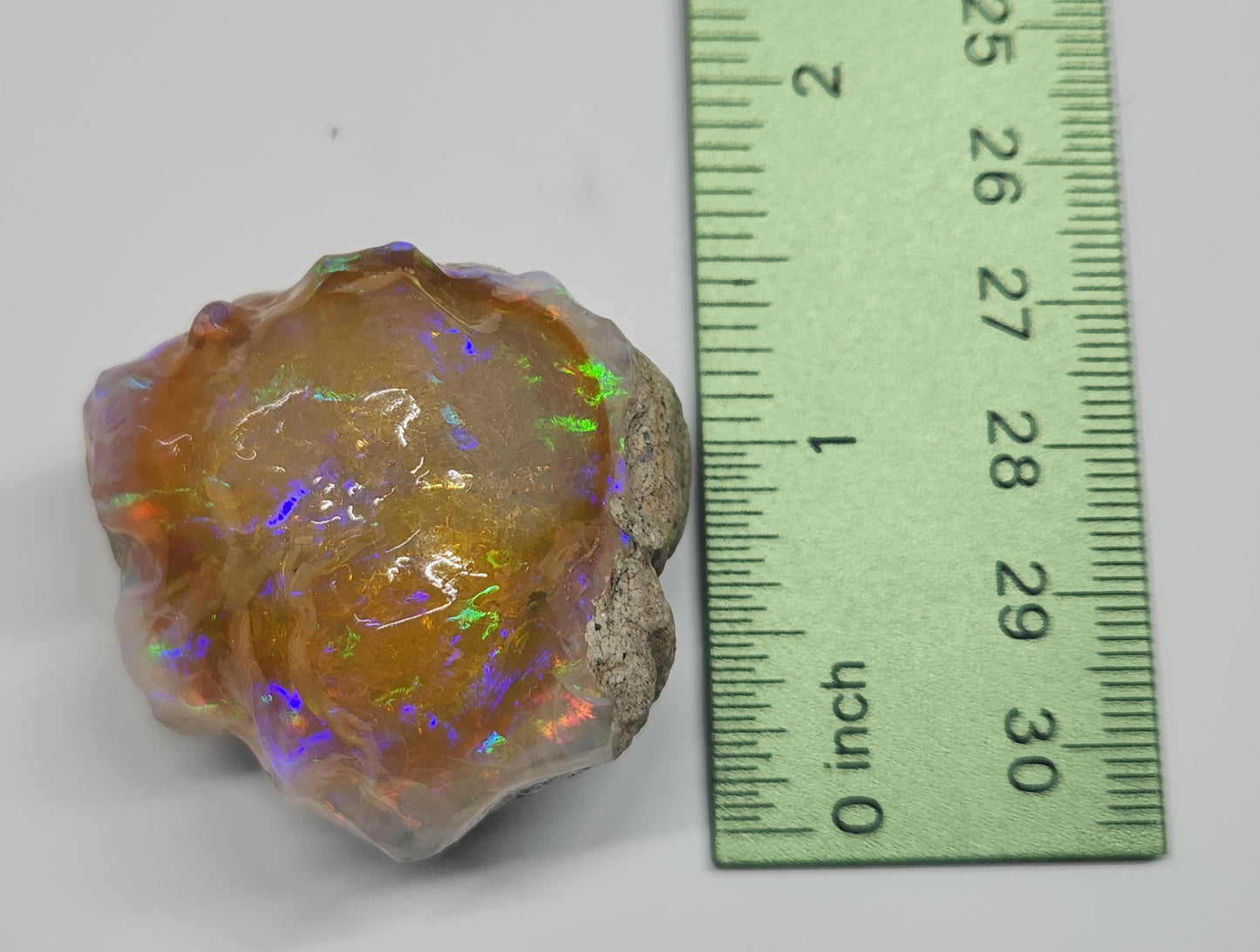 Natural Ethiopian Carved & Polished Opal Specimen #500