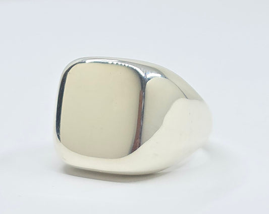 Sterling Silver Cube Ring - Unisex design #618