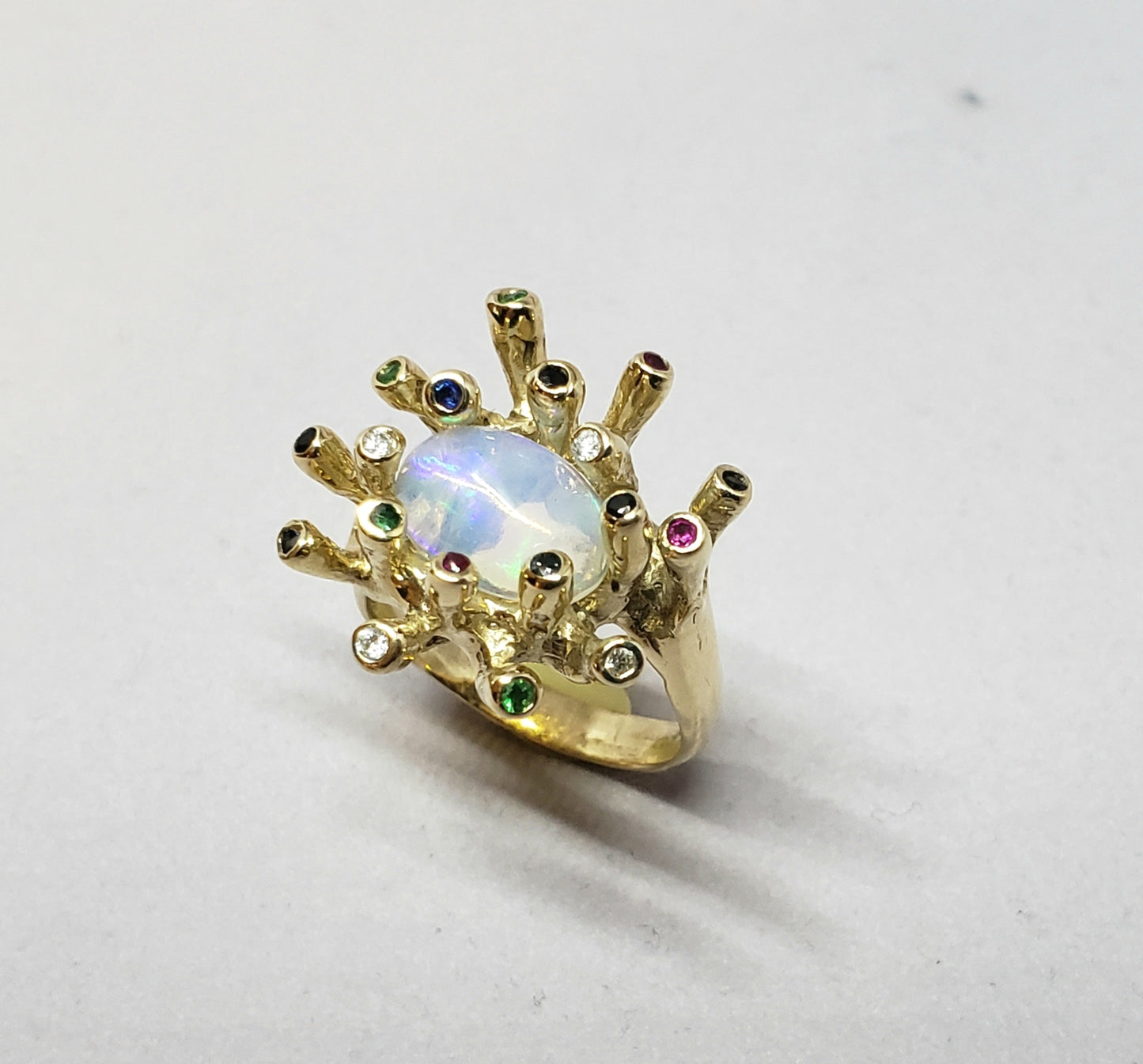 Opal Ring 14k Gold