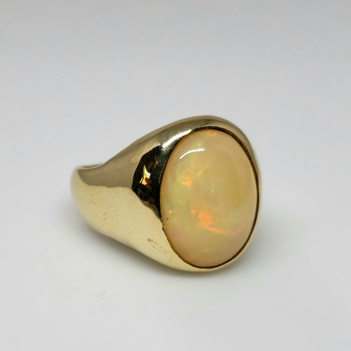 Opal Ring 14 Karat Gold  #133