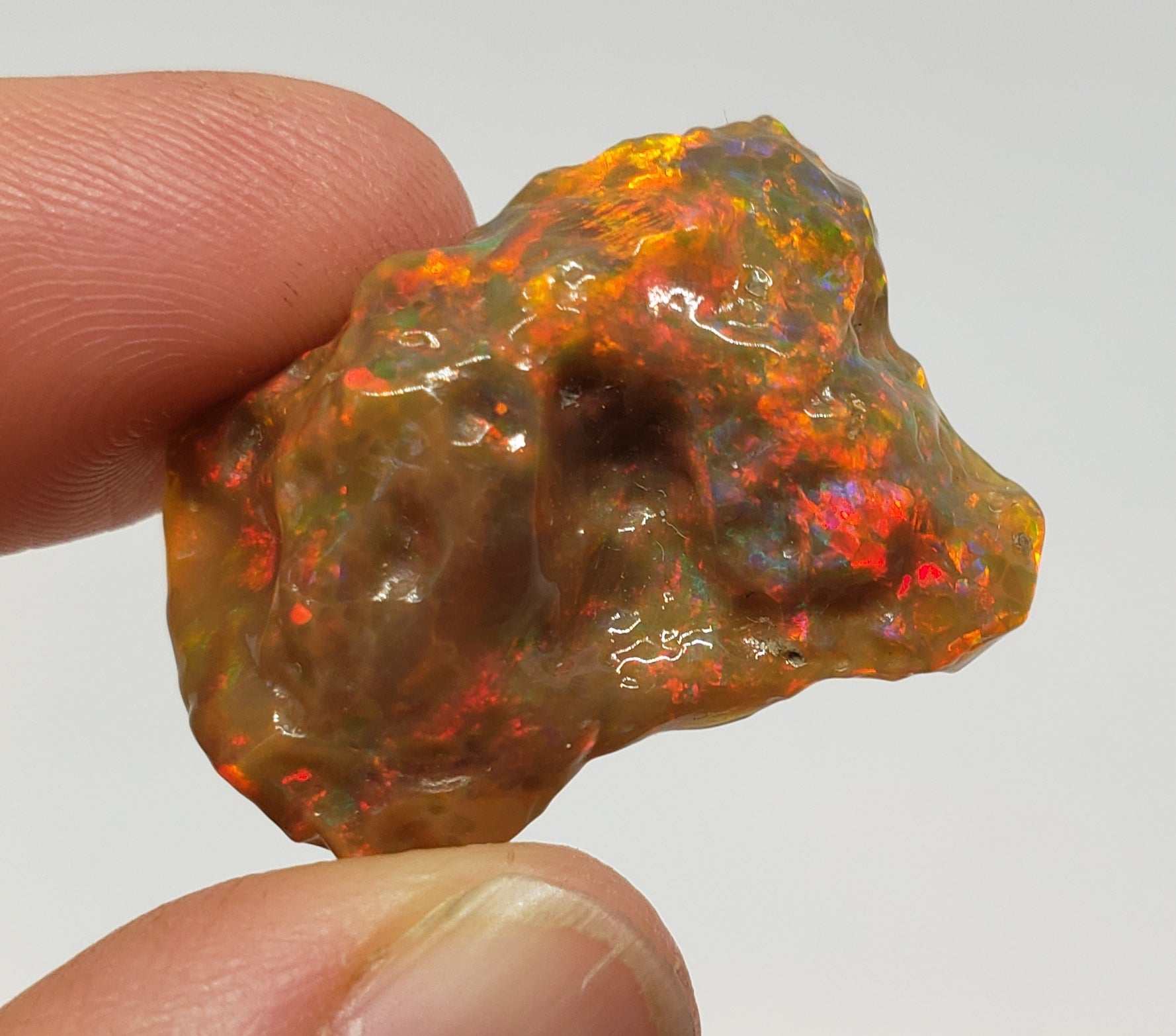 Ethiopian Opal Gemstone 