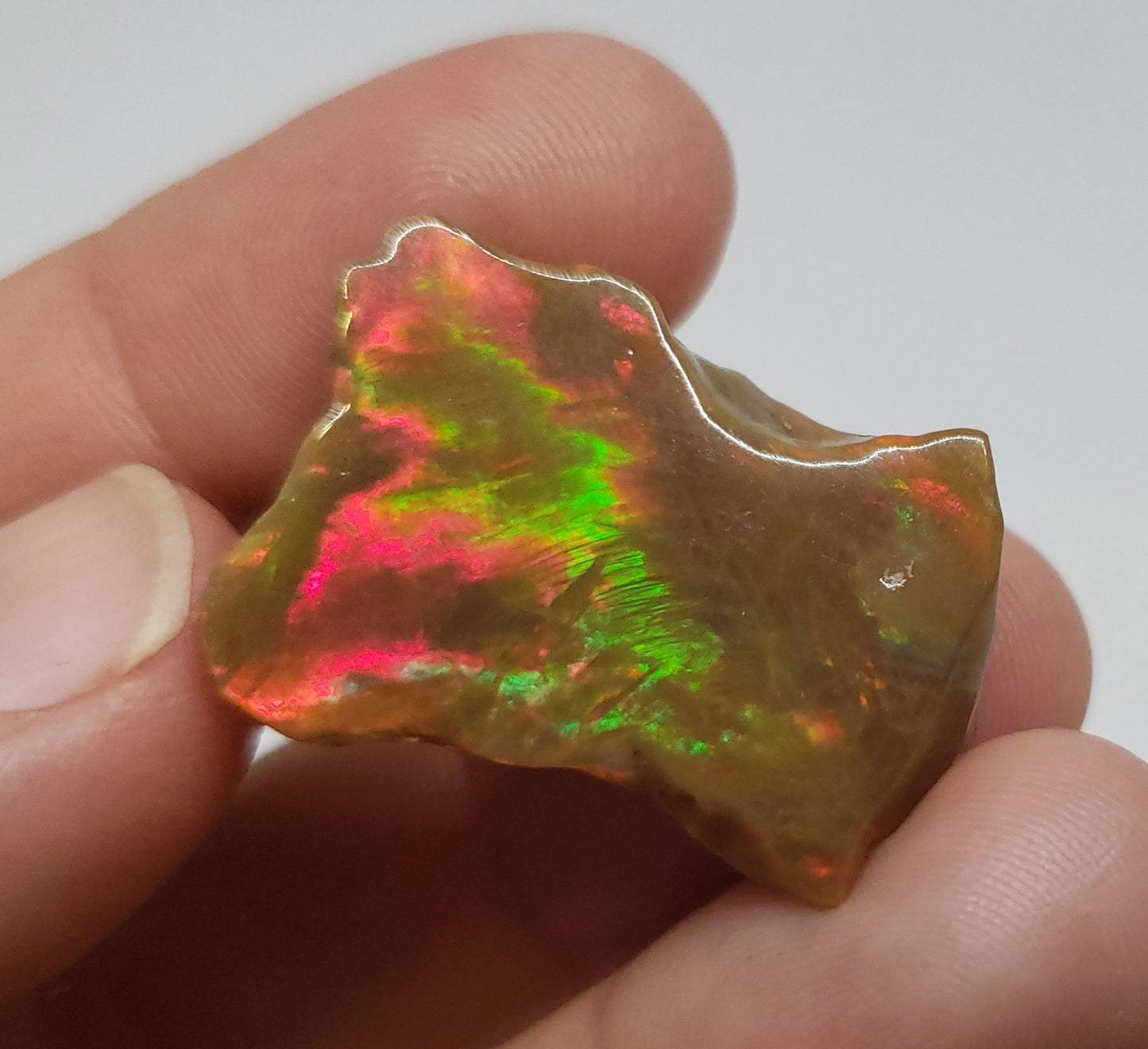 Ethiopian Brown Opal - Hand Carved Gemstone #155