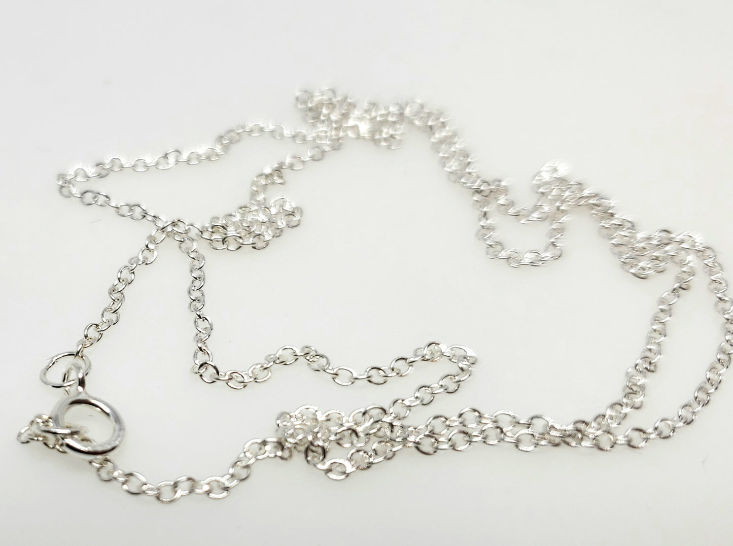 Sterling Silver Chain - 18 inch necklace - Joy#196