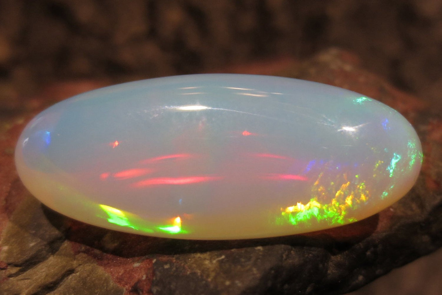 Colorful Crystal Opal - 17.1 Carat #460