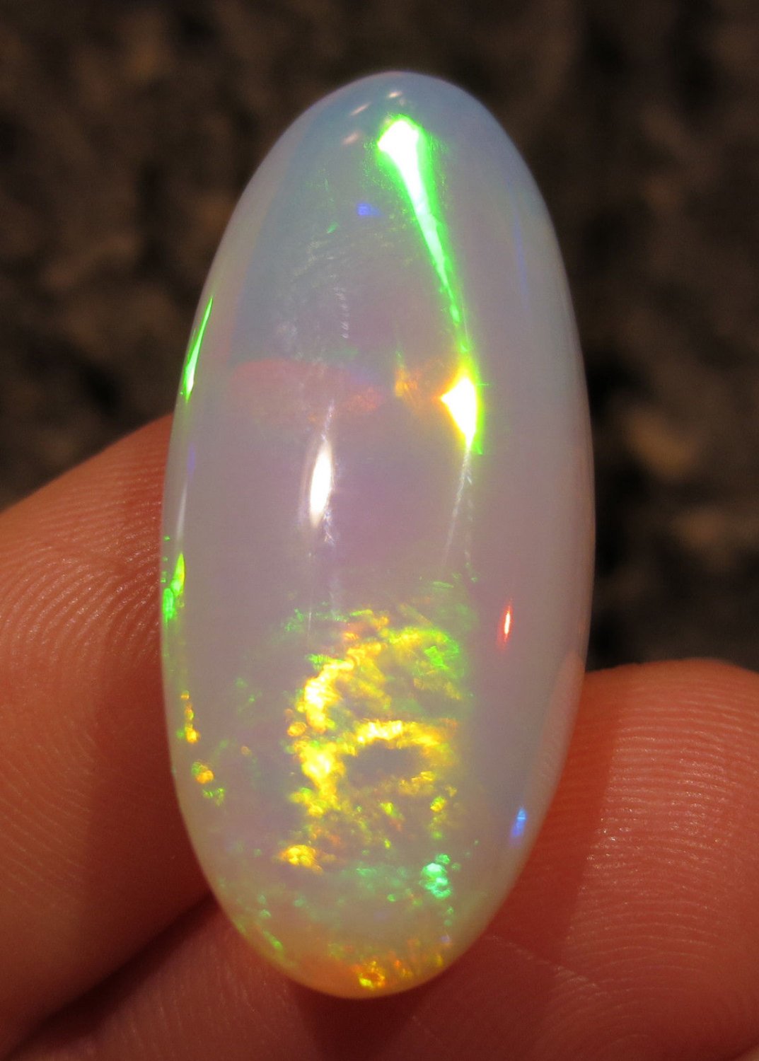 Colorful Crystal Opal - 17.1 Carat #460