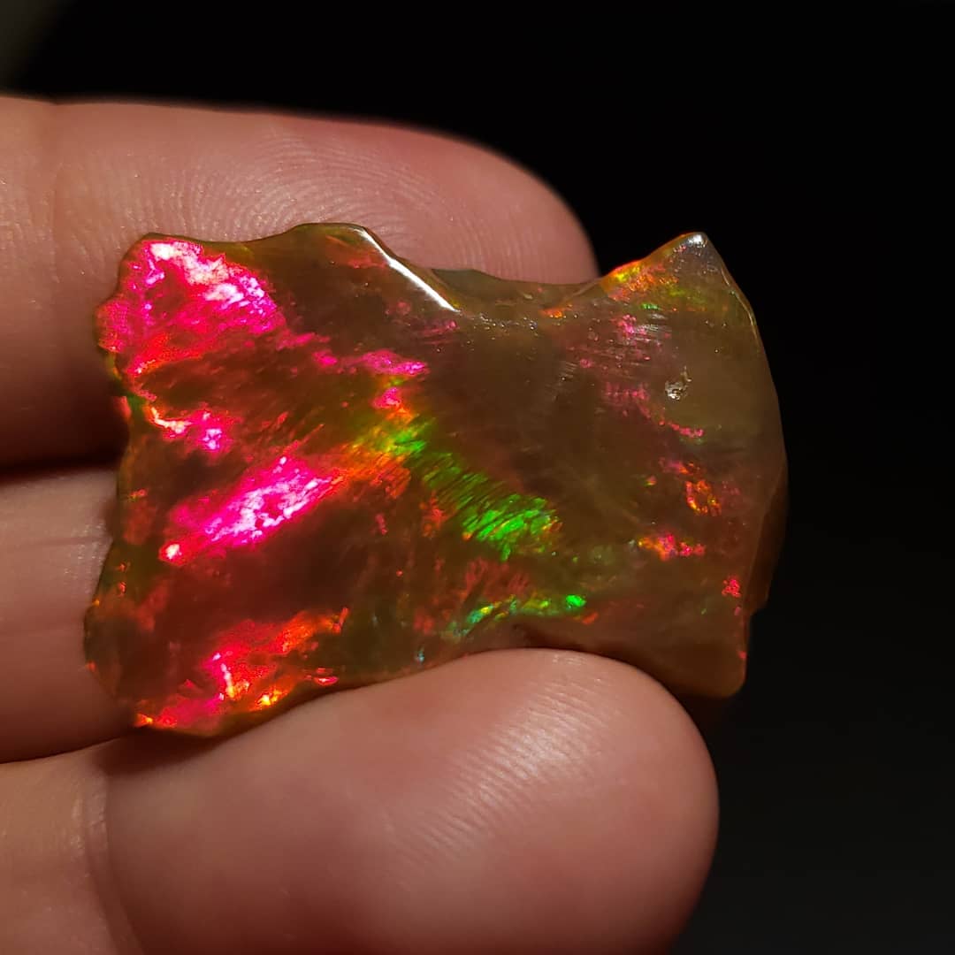 Ethiopian Brown Opal - Hand Carved Gemstone #155