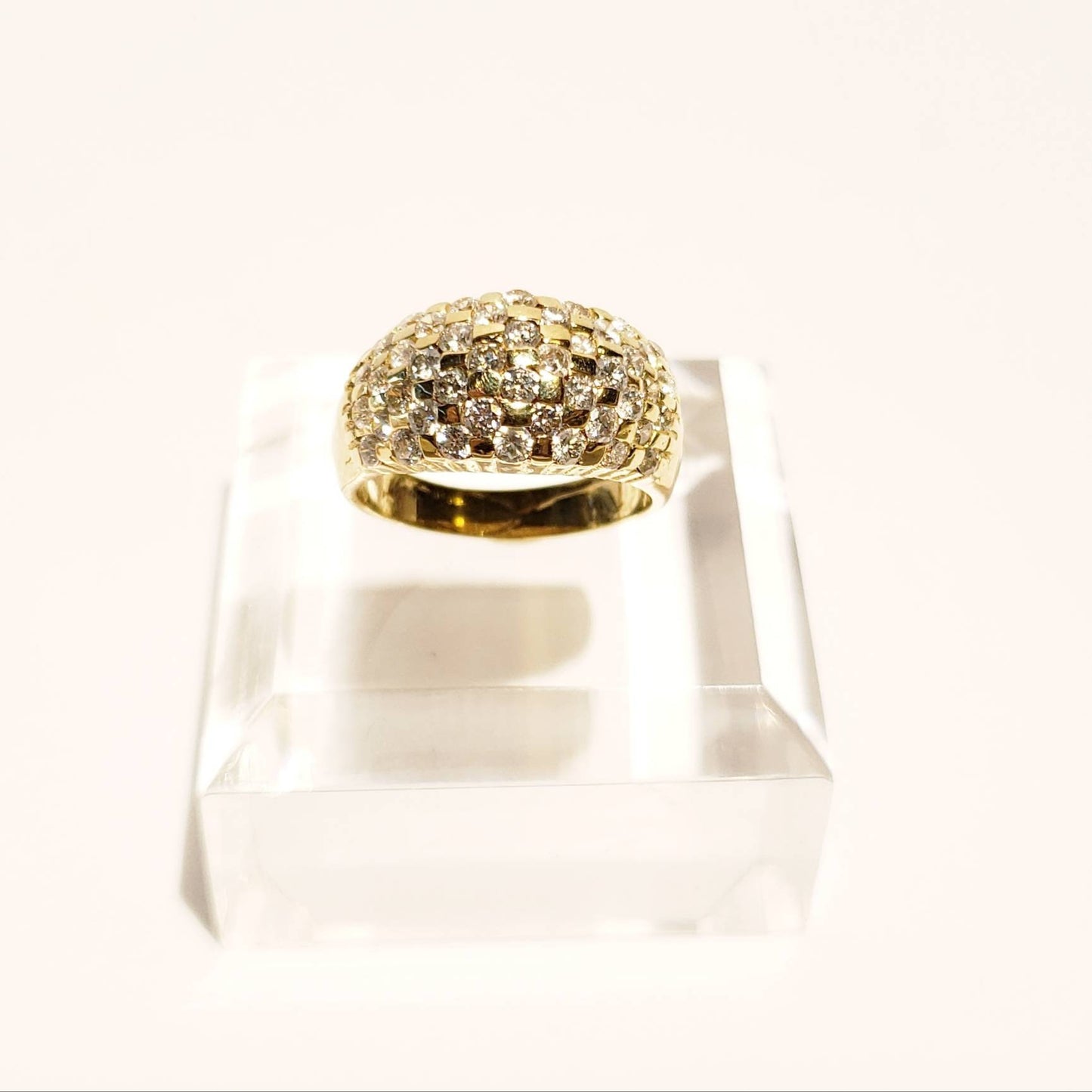 Genuine Diamond Ring - 14k Gold - Fine Jewelry