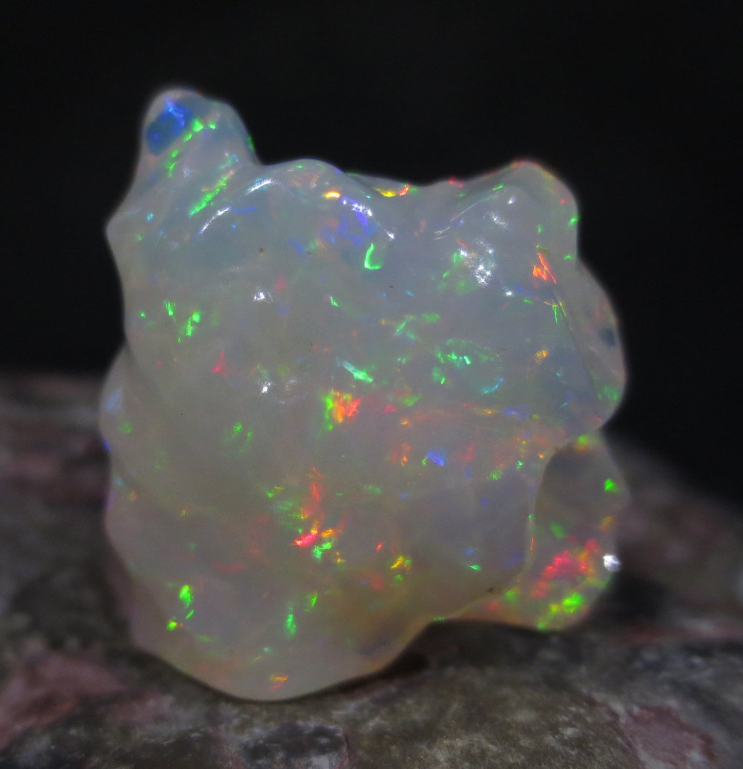 Hand Carved Opal #611
